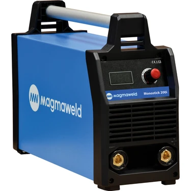 Magmaweld Monostick 200İ Dijital Göstergeli Çanta Kaynak Makinesi 11,8 kg Mavi