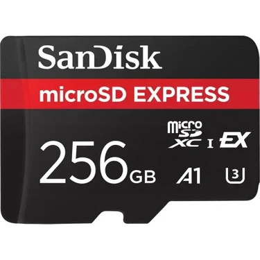Sandisk Microsd Express 256GB SDSQXFN-256G-GN4NN 880/650MB/S Microsdxc Uhs-I Hafıza