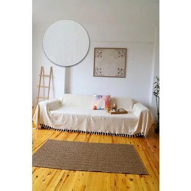 Koza Mix Kolları Örten Koltuk Örtüsü 180X300 Battal Boy