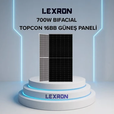 Tsm Lexron Topcon Bıfacıal 700W Half-Cut Güneş
