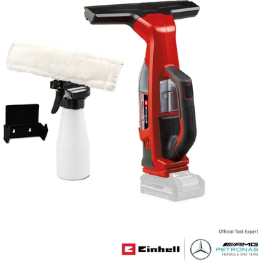Einhell Akülü Cam Temizleme Makinesi BRILLIANTO Power X-Change (18V, 28 cm emici başlık, iz