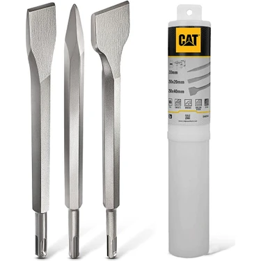 Cat DA03903 Sds Plus 3 Parça Profesyonel Murç/keski Kırıcı Uç