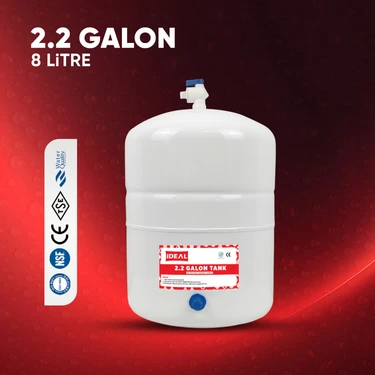 Su Arıtma Cihazı Için Su Tankı Deposu (2.2 Galon 8 Litre Tank) - ideal