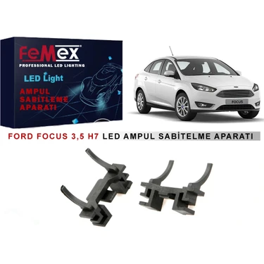 Femex Ford Focus 3,5 Araçlar Için Kısa Far Tutucu LED Ampul Sabitleme