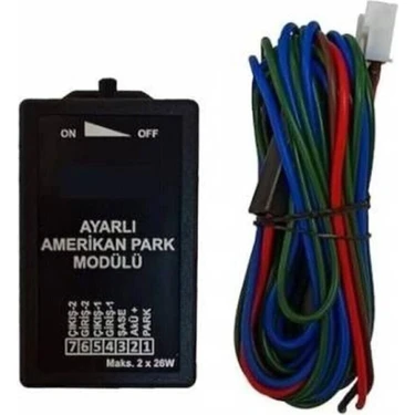 Mdn Ayarlanabilir Amerikan Park Modülü 12V Tüm Araçlar ile Uyumlu Yüksek