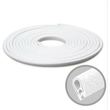 Oto Tuning Oto Araç Kapı Koruma Fitili 5metre Parlak Beyaz Renk Çarpma Çizilme Önleyici