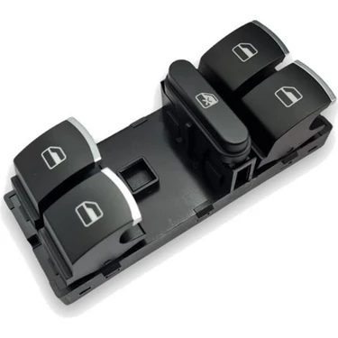 Vass41 Vw Tiguan 2012-2015 Sol Ön Cam Açma Düğmesi Dörtlü Krom