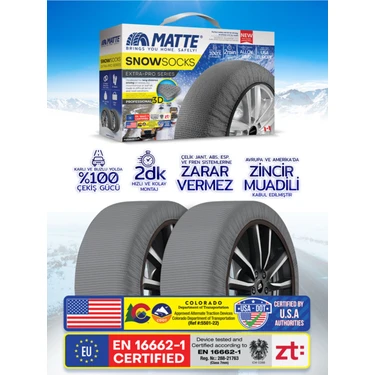 Matte Kar Çorabı - Extrapro