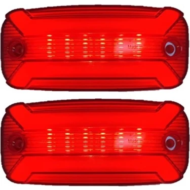Reycar 2 Adet Neon Ledli Yan Dorse Kasa Lambası 12-24 Volt