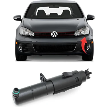 Gkl Vw Golf 6 2009-2013 Sol Far Yıkama Robotu