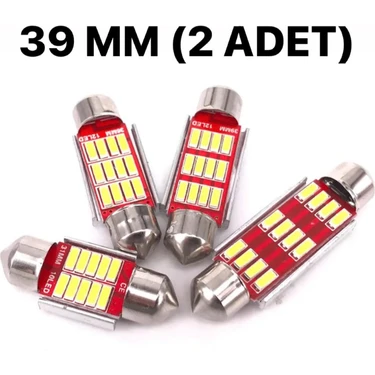 Sisa  39MM Sofit LED Canbus C5W Tavan Plaka Ampul 1