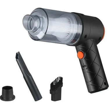 Ally M2037 6000R Portatif Vakumlu Üflemeli Mini Araç Süpürgesi - Toz ve Kül Tem -