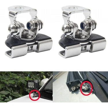 Aracım Oto Aksesuar Kaput Üstü Braket LED Montaj Ayağı 2