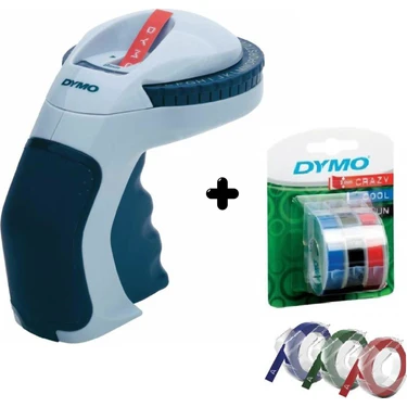 Dymo Omega Etiket Makinesi + 3lü Blisterli Yedek Şerit
