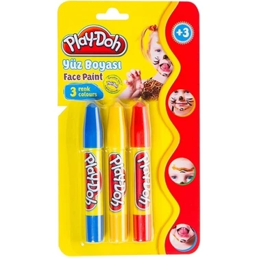 Play-Doh 3 Renk Yüz