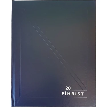 Gürpaş Ticari Fihrist 20'li 20X28 Cilt Bezli