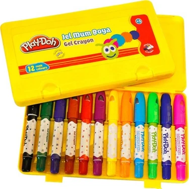 Play-Doh Crayon Mum Boya Jel 12 Renk Pp Box