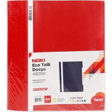 Noki Kırmızı Telli Dosya Eco