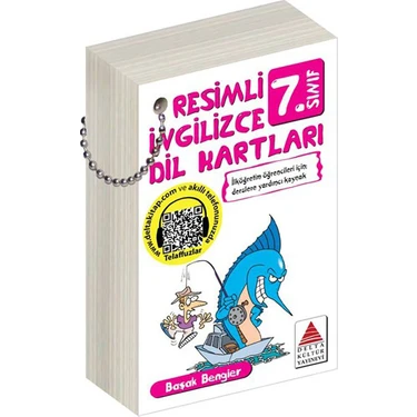 Delta Kültür Yayınevi Resimli İngilizce Dil Kartları 7. Sınıf - Başak