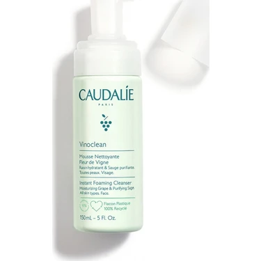 Caudalie Vinoclean 150 ml Arındırıcı Köpük Temizleme Cilt Tipi: Tüm Ciltler