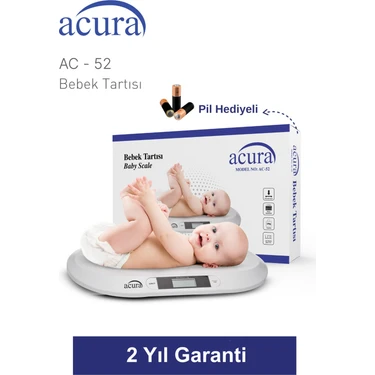 Acura AC-52 Bebek Tartısı 20 kg Kapasite