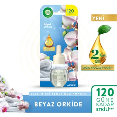 Air Wick Elektrikli Oda Kokusu Yedek Şişe Beyaz Orkide