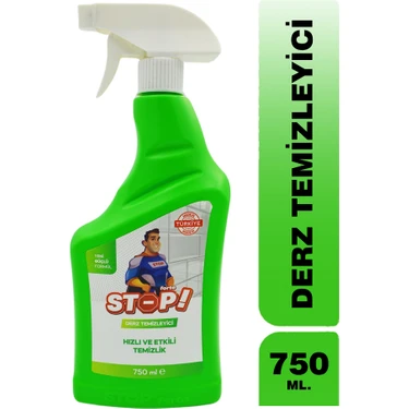 Stop Forte Derz Temizleyici 750 ml Türkiye Menşeli Hızlı ve Etkili Temizlik İçin Özel