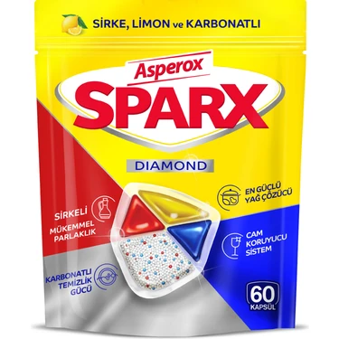 Asperox Sparx Bulaşık Makinesi Tableti