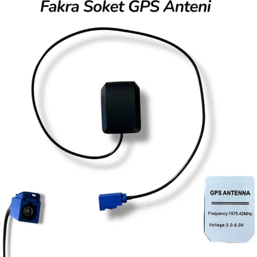 Fakra Soket Bağlantılı Gps Anteni - Tüm Fabrikasyon Navigasyon ve Multimedya Sistemlerine