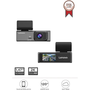 Lenovo Araç Kamera 1080P 1.47 INC Wifi Ön Araç Kamerası S7 7147