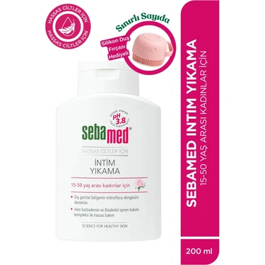 Sebamed İntim Yıkama Jeli - Hassas Ciltler için ph 3.8 Dış Genital Bölge Temizleyici İntim Bakım