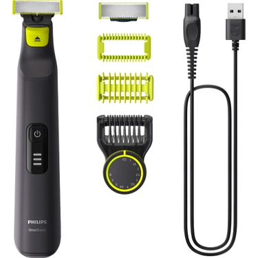 Philips OneBlade Pro QP6542/10 Elektrikli Tıraş Makinesi - Sakal & Yüz - Islak & Kuru Kullanım +