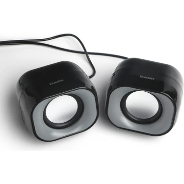 Dark 1+1 6W Stereo Mini Taşınabilir Multimedya Speaker