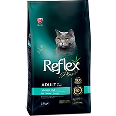 Reflex Plus Sterilised Tavuklu Kısırlaştırılmış Kedi Maması 15