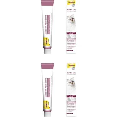 Gimcat Malt Soft Extra Kedi Ödülleri 100 gr x 2 Adet Tüy Yumaklarına Karşı Vitamin