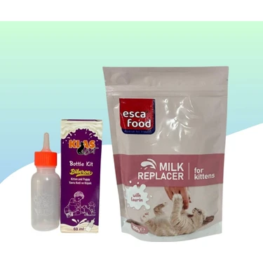 Anne Sütü Destekli Taurinli Yavru Kedi Süt Tozu 200GR + 60ML