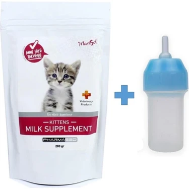 Gezeroğlu Petshop Yavru Kedi Süt Tozu + Biberon 40 ml