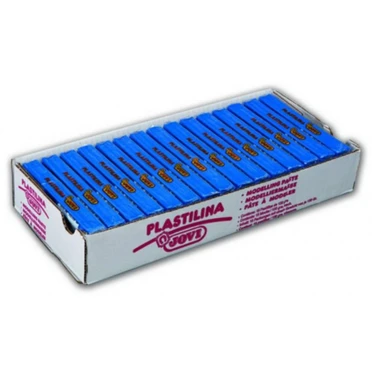 Jovi Plastilina Siyah Renk 15x150 Gr Kurumayan Oyun