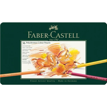 Faber-Castell Faber Castell POLYCHROMOS Kuru Boya Kalemi 36