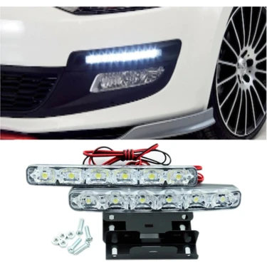 Caralp 6 Ledli Gündüz Farı Gündüz Ledi Drl LED Lamba 18W Su