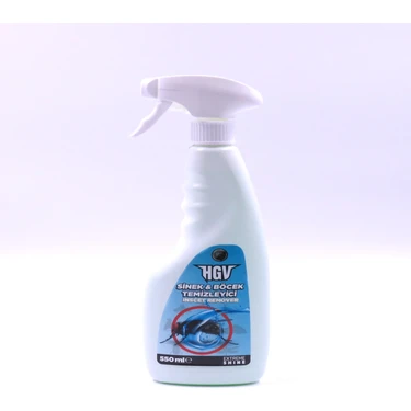 Sinek & Böcek Temizleyici 550 Ml, Ekstra Parlaklık, Sprey Başlıklı, Hızlı, Etkili ve Güçlü