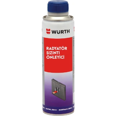 Würth Radyatör Sızıntı Önleyici - Yüksek Performanslı Mikroskobik Çatlak Koruma, 300 ml, Tüm
