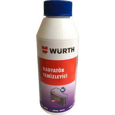 Würth Radyatör Temizleyici 250 ml Kireç ve Kir Giderici Antifriz Uyumlu Renault