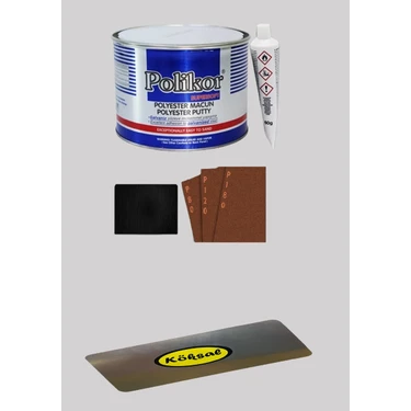 Polikor Polyester (Çelik) Macun Seti 450