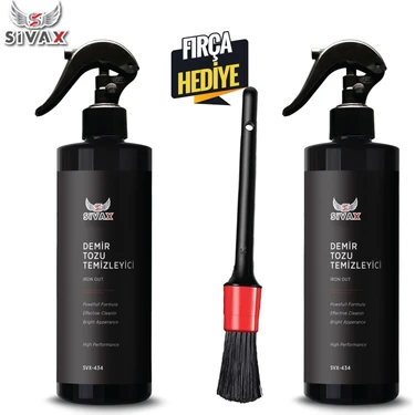 Sivax Demir Tozu Temizleyici 2’li Set Demirtozu Temizleyici Jant Temizleyici Demir Tozu