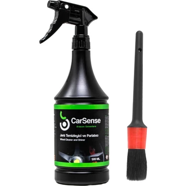 Carsense Jant Temizleyici ve Parlatıcı 500 ml + Fırça