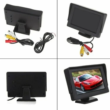 Audiomax Mx 430 4 Inch Araç Monitörü 3W Güç ve 16:9 Görüntü Formatı ile Audi Araçlar