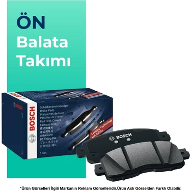 Bosch Fiat Egea / Cross 1.3 1.4 Ön Fren Balata Takımı