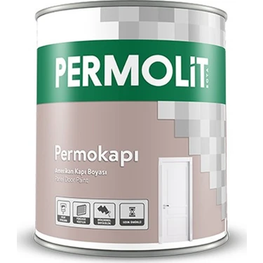 Permolit Beyaz Sentetik Amerikan Panel Kapı Boyası 2,5 Lt – Ahşap ve Metal Yüzeyler İçin Dayanıklı