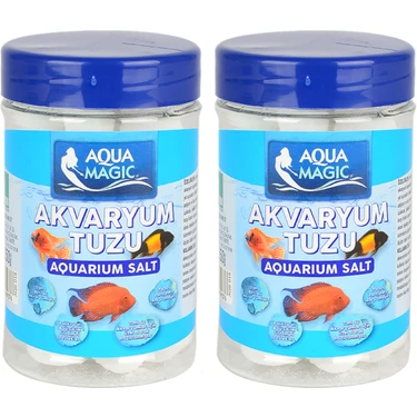 Aqua Magic Kavanoz Akvaryum Tuzu 250 gr 2 Adet Fırsat